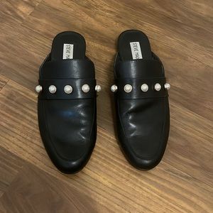 Steve Madden Kandi Pearl Loafer Mule size 8.5